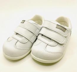 Deportivo ZAPY blanco dos velcros