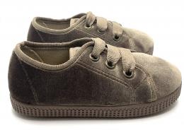 Blucher terciopelo taupe de BATILAS