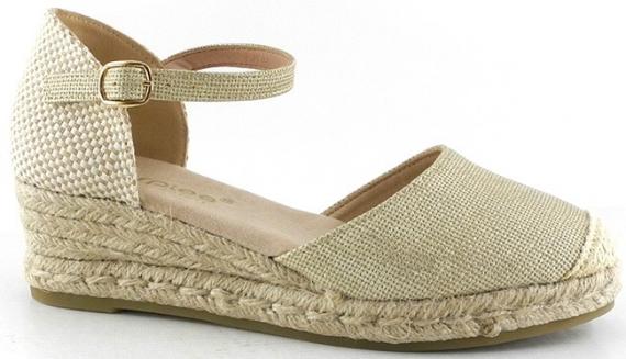 Foto Cuña yute metalizado