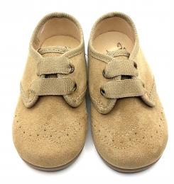 Blucher lazo camel tokolate