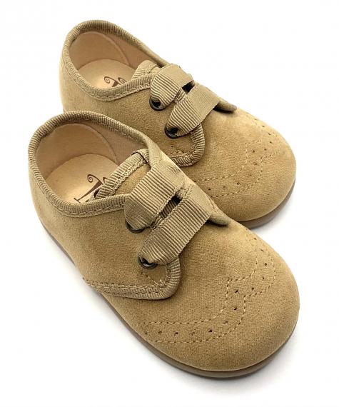 Foto Blucher lazo camel tokolate