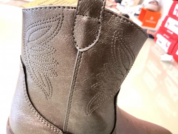 Foto Bita cowboy gris metalizada CONGUITOS