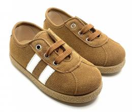 Tenis de serratex cuero Tokolate