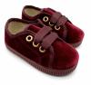 Foto Blucher terciopelo Burdeos de Batilas