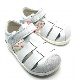 Sandalia blanca garvalin