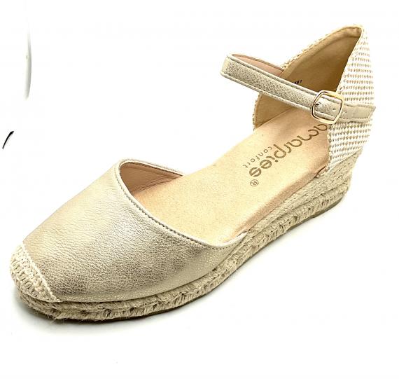 Foto Cuña de yute en Napa  metalizada de AMARPIES