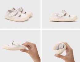 Sandalia cangrejera color hielo de Igor