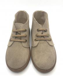 Safari cordón en serraje arena de batilas