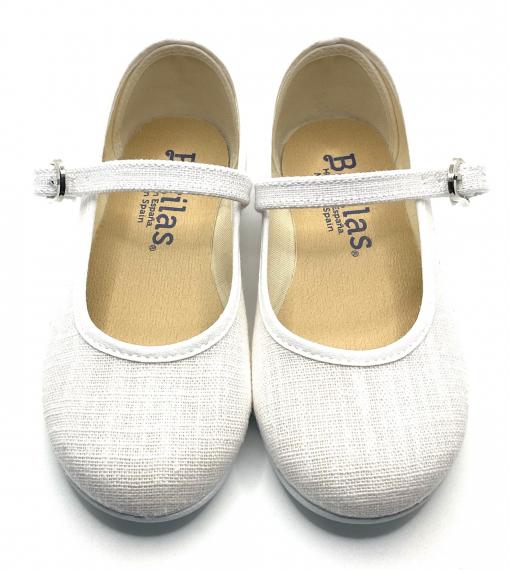 Foto Salón hebilla hilo blanco BATILAS