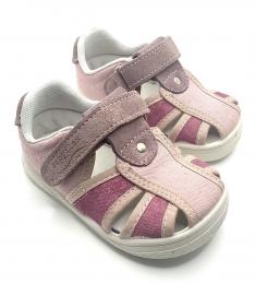 Sandalia de lona, rosa, frambuesa, rosa-frambuesa de Zappy