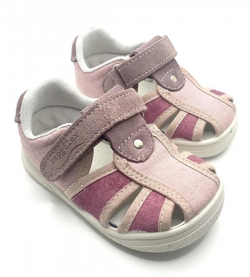 Foto Sandalia de lona, rosa, frambuesa, rosa-frambuesa de Zappy