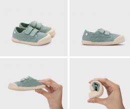 Tenis de doble Velcro verde matcha Igor