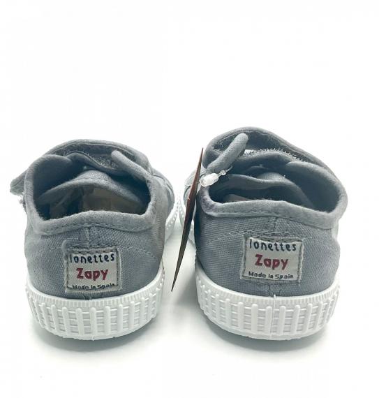 Foto TENIS LONA GRIS DE ZAPY