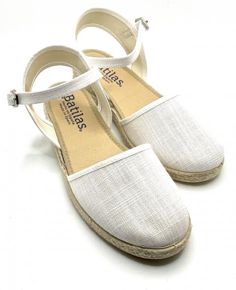 Foto Valenciana de hilo blanco con cuña de Batilas