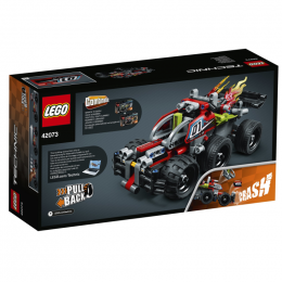 Coche de carreras rojo lego technic