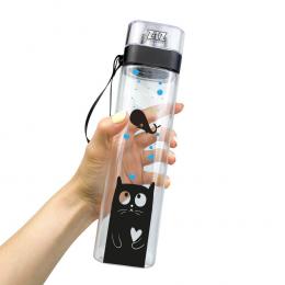 Botella de agua impresa