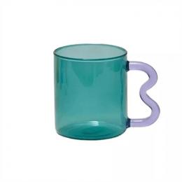 Taza azul personalizada