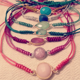 Pulseras con piedrasnaturales