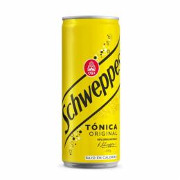 Tónica Schweppes lata 33 cl.