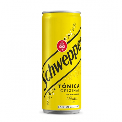 Foto Tónica Schweppes lata 33 cl.