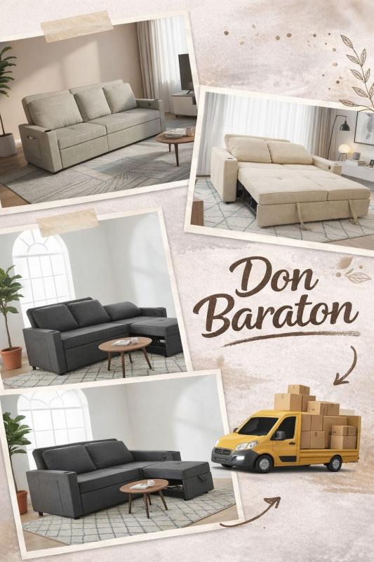 SOFÁ CAMA LINEAL COSTA R: DISEÑO MODERNO Y TECNOLOGÍA – DON BARATÓN EN TORREVIEJA