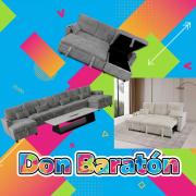 Sofá cama chaise longue reversible COSTA LUX en Dolores — diseño contemporáneo, confort inteligente de Don Baraton