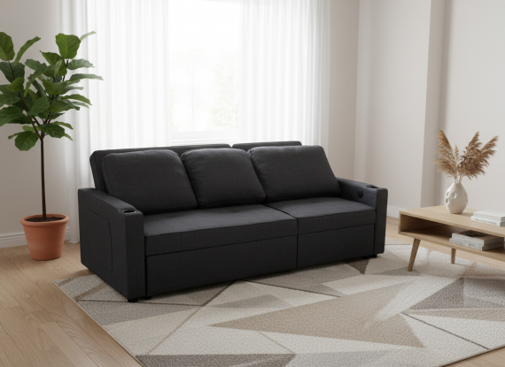 Fast deal in Velilla de San Antonio, Madrid – 3 modern sofas with home delivery