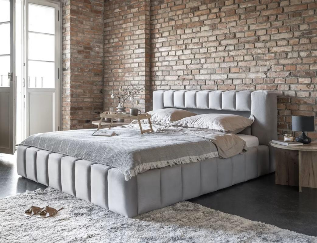 Cama Tapizada Lamica con LED – Diseño Moderno y Confort al Mejor Precio | BARATONEXPRESS