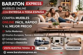 Furniture online in Spain: Global design, minimum prices, and home delivery | Baraton Express