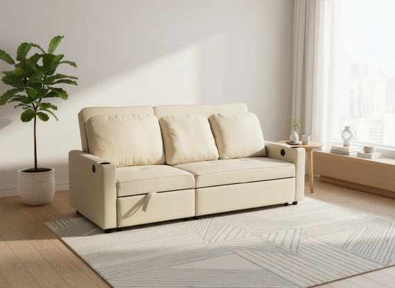 Direct offer in Cubelles, Barcelona – 3 affordable sofas with immediate delivery