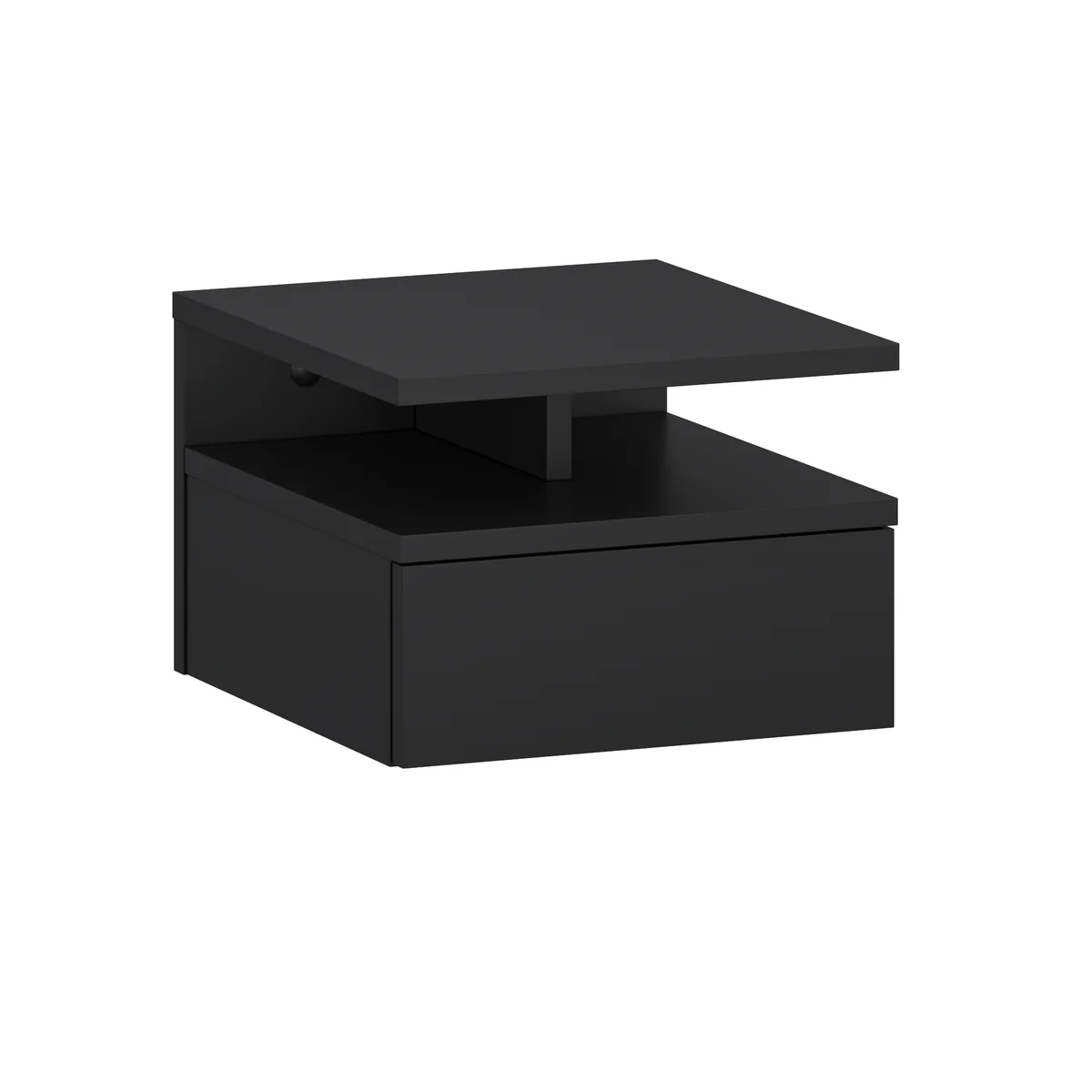 Mesa de noche - T01B, Negro