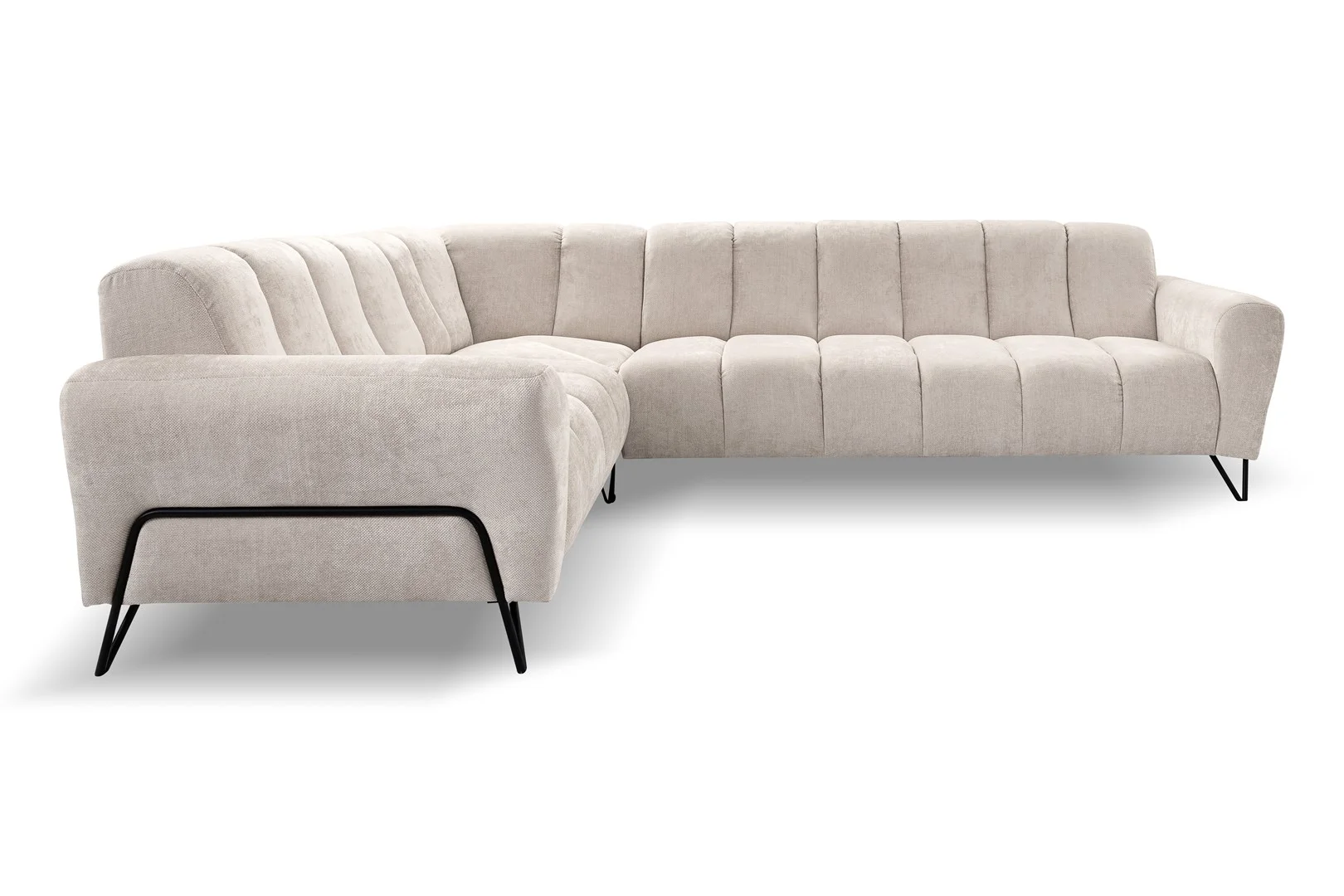 Sofá - 295x235 - crema - VOLARE L