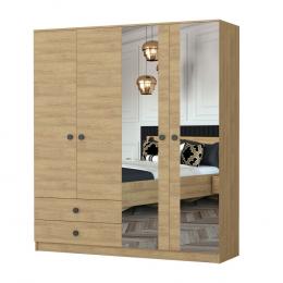 Armario 180 cm - Lux, Roble natural