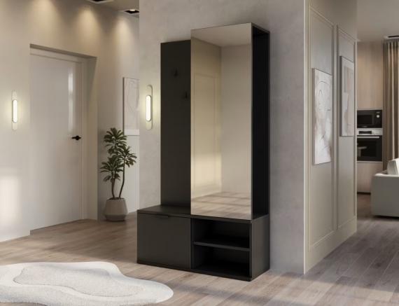 Foto Mueble recibidor Negro - Oturra