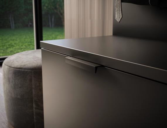 Foto Mueble recibidor Negro - Oturra