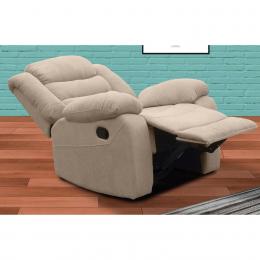 Sillon 1 Plaza Relax Manual - Beige Luxor