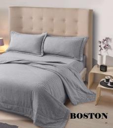 Cabezal tapizado - BOSTON, Beige, 135-x-140