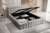 Foto Cama 140/160/180x200 - Dizzle, Gris