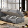 Foto Cama 90x200 - Aster, Gris
