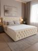 Foto CAMA BOXSPRING CHESTER BEIGE 160x200