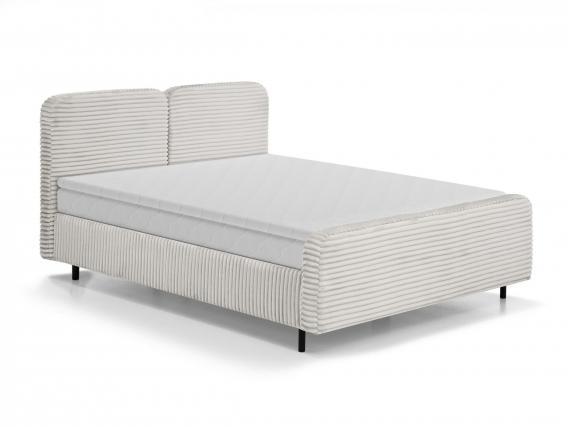 Foto Cama+colchon+tooper+contenedor de ropa - crema - LIMA