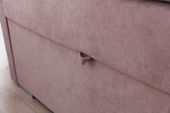 Foto Cama con Contenedor - Balvin, 140/160/180 x 200cm, Gris oscuro