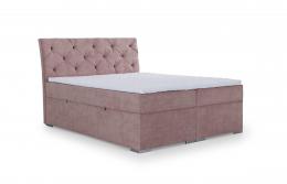 Cama con Contenedor - Balvin, 160 x 200cm, Rosa