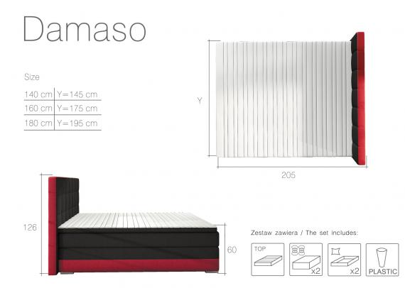 Foto Cama con Contenedor - Damaso, Gris