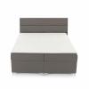 Foto Cama continental - 160x200 cm - gris - AMADEO