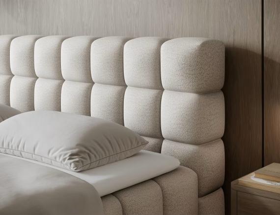 Foto Cama continental - beige - Sabeno Foto Cama continental - beige - Sabeno