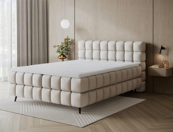 Foto Cama continental - beige - Sabeno Foto Cama continental - beige - Sabeno