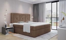 Cama Continental Con Contenedor - Idris, 140 x 200cm, Beige