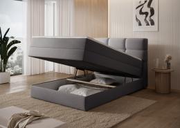 Cama continental gris - KASPED
