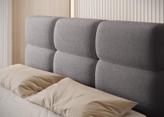 Foto Cama continental gris - KASPED